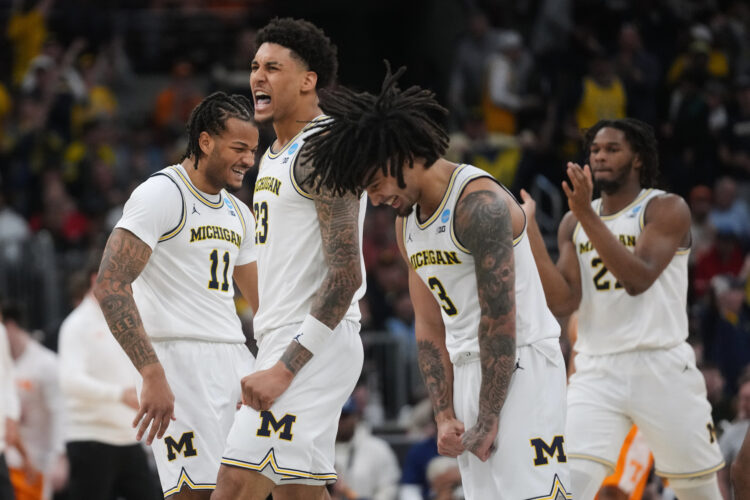 Yaxel Lendeborg And Deep, Unselfish Michigan Roll Into The Final Four, Beating Tennessee 95-62